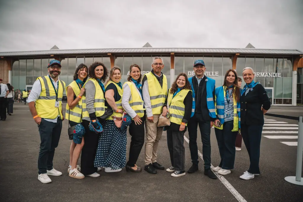 Image de l'article Les aéroports de Normandie unis pour un accueil mémoriel d’exception : les vétérans du DDAY reçus à l’Aéroport de Deauville-Normandie de Sealar - Aéroports de Normandie